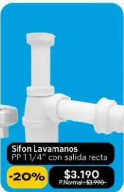 Stretto Sifon lavamanos oferta