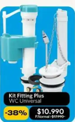 Stretto Kit fitting plus wc universal oferta