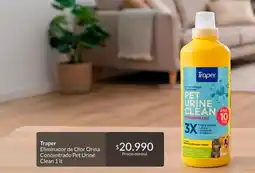Constructor Sodimac Clean - traper eliminador de olor china concentrado pet urine 1 l oferta