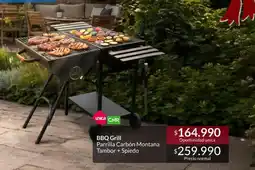 Constructor Sodimac Parrilla carbon montana tambor + spicido oferta