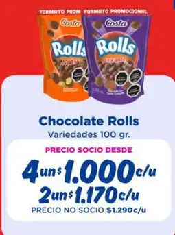 Alvi Rolls - chocolate oferta