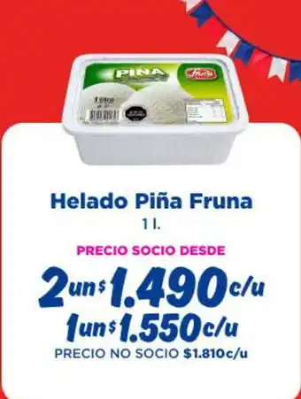 Helado pina