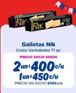 Alvi Nik - galletas oferta