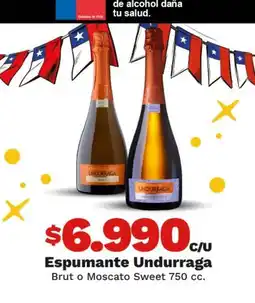 OXXO Undurraga - espumante oferta