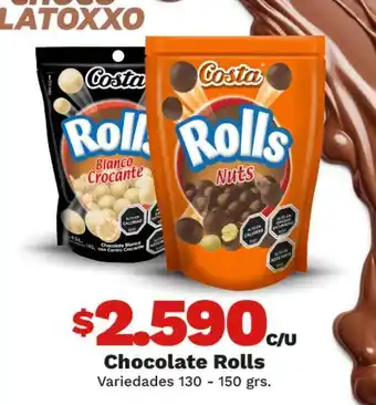 Costa - chocolate rolls