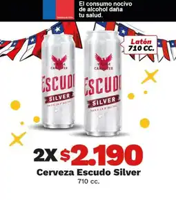 OXXO Escudo - cerveza silver oferta