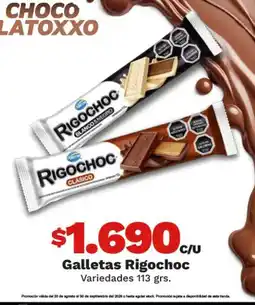 OXXO Rigochoc - galletas oferta