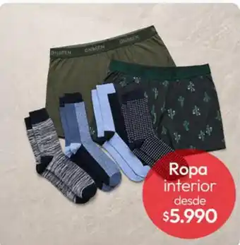 Ropa interior