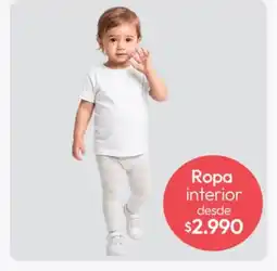 Tricot Ropa interior oferta