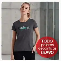 Tricot Todo poleras deportivas oferta