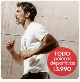 Tricot Todo poleras deportivas oferta