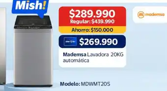 Mademsa - lavadora automatica