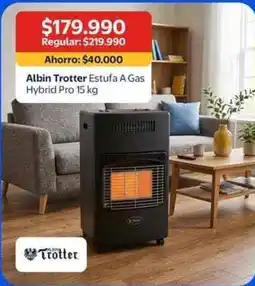 Lider Trotter - albin estufa a gas hybrid pro oferta