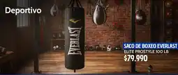 Dimarsa Everlast - saco de boxeo elite prostyle 100 lb oferta