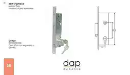 Dap Ducasse Tesa - 221i seguridad oferta