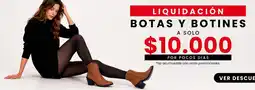 Todo Piel Liquidación botas y botines oferta