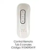 Dap Ducasse Control - remoto tub 5 canales oferta