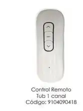 Dap Ducasse Control - remoto tub 1 canal oferta