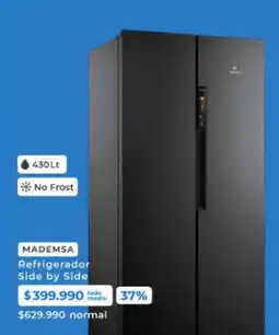 Foster Mademsa - refrigerador side by side oferta