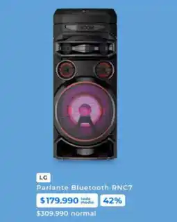 Foster Lg - parlante bluetooth rnc7 oferta