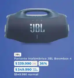 Foster Jbl - parlante inalámbrico boombox 4 oferta
