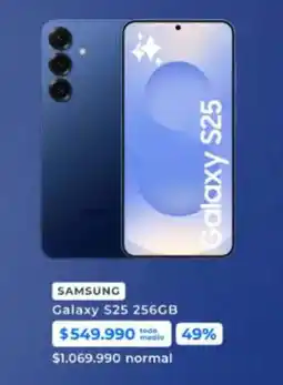 Foster Samsung - galaxy s25 256gb oferta