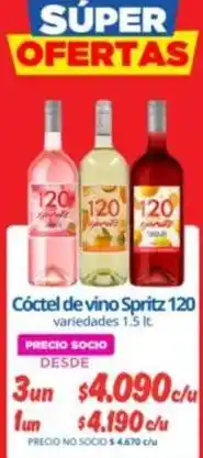 Alvi 120 - coctel de vino spritz oferta