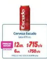 Alvi Escudo - cerveza oferta