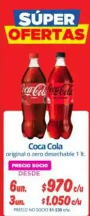 Alvi Coca cola - original o zero desechable oferta