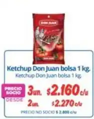 Alvi Don juan - ketchup bolsa oferta