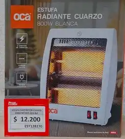 Ferretería Prat Estufa radiante cuarzo oferta
