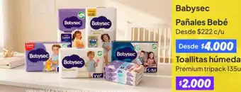 Babysec - pañales bebé