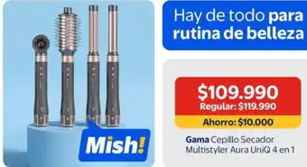 Gama cepillo secador multistyler atra unio 4 en 1