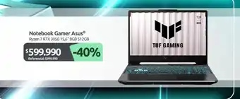 Asus - notebook gamer