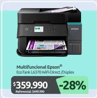 Epson - ecotank l6370 wifi-direct / duplex