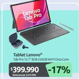 PC Factory Lenovo - tablet oferta