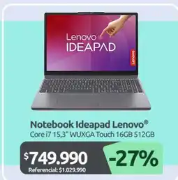 PC Factory Lenovo - notebook ideapad oferta