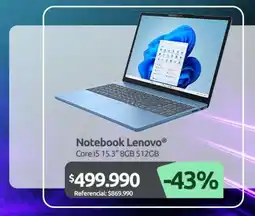 PC Factory Lenovo - notebook oferta