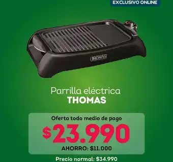 Thomas - parrilla eléctrica
