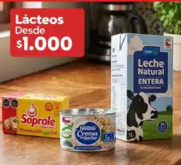 Super Bodega a Cuenta Soprole - lácteos oferta