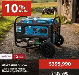 Mimbral Generador 3.1kva oferta