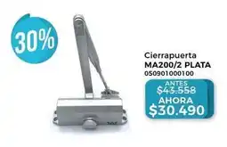 Dap Ducasse Cierrapuerta ma200/2 plata oferta
