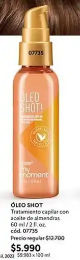Cyzone Óleo shot oferta
