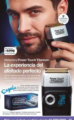 A3D Power - afeitado touch titanium la experiencia del afeitado perfecto oferta