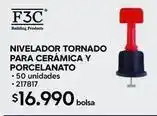 Nivelador tornado para cerámica y porcelanato