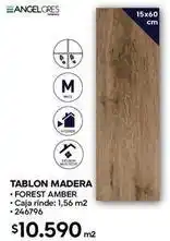 Construmart Tablon madera forest amber oferta