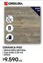 Construmart Cordillera - cerámica piso oferta