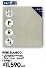 Construmart Cemento white oferta