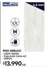 Construmart Piso vinilico light mood oferta
