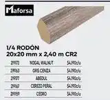 Construmart 1/4 rodon 20x20 mm x 2.4 m cr2 oferta